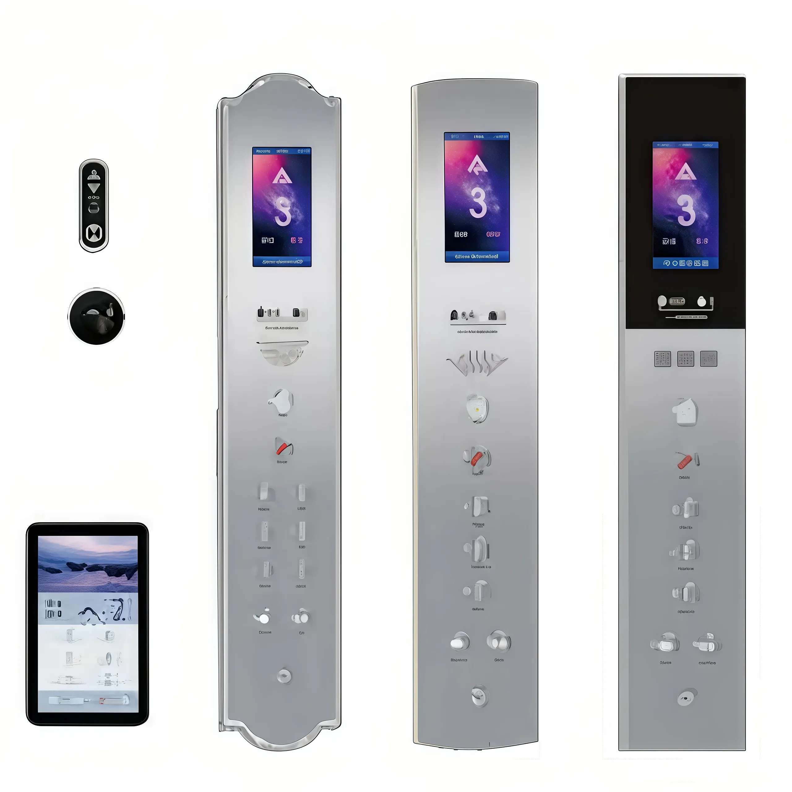 Push button call box