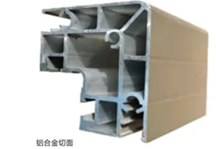 Aluminum alloy cross section