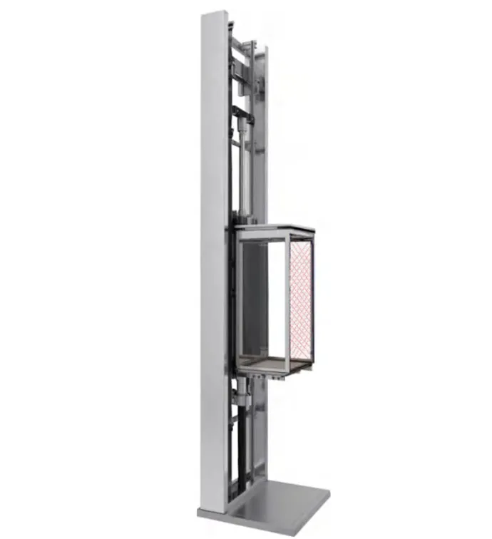 Hydraulic domestic elevator